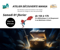 Atelier découverte manga