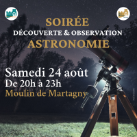 Soirée découverte et observation astronomie 