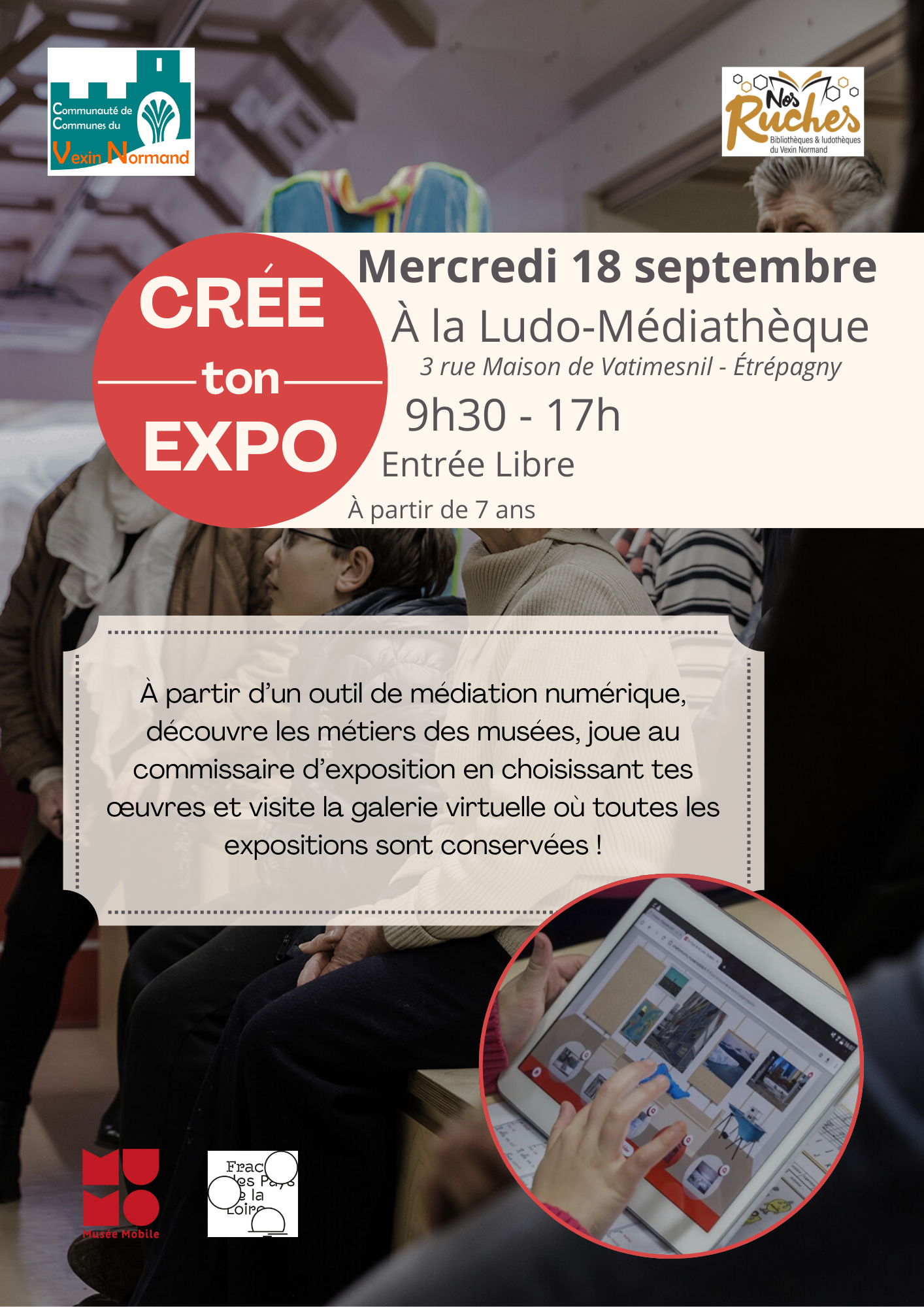 Crée ton expo