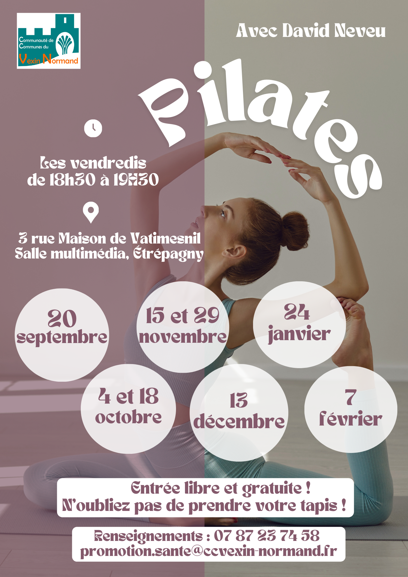 Pilates saison hivernal