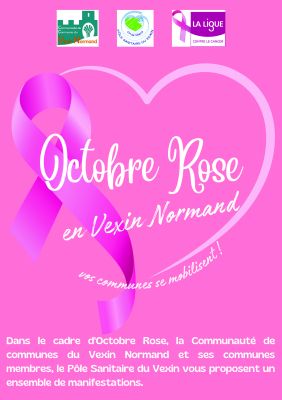 Octobre rose en Vexin Normand